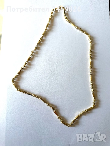 Чисто нов мъжки златен ланец