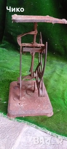 Старо оригинално пощенско кантарче , снимка 5 - Антикварни и старинни предмети - 54113433