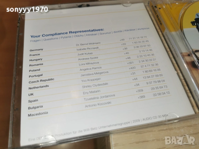 WILLI BETZ-КОЛЕКЦИОНЕРСКИ ДИСК 0203261633, снимка 17 - Колекции - 53682401