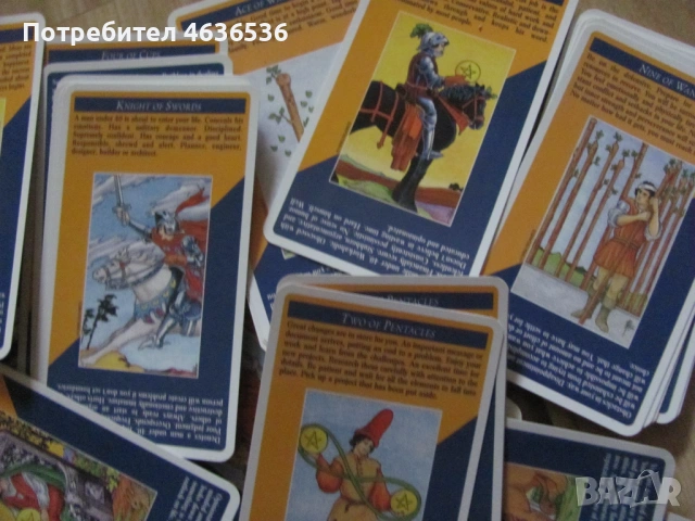Карти ТАРО ,TAROT ,Italy, снимка 6 - Карти за игра - 53443448