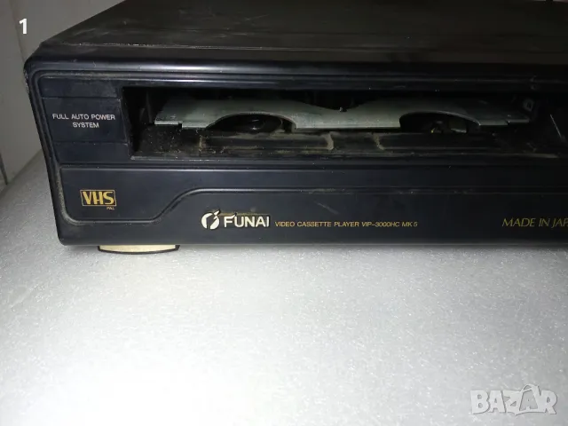 VHS видеоплеър Funai за части, снимка 2 - Плейъри, домашно кино, прожектори - 49218630