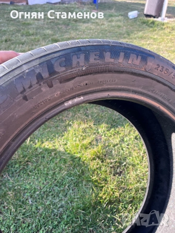 4 бр летни гуми 235 /55 19 Michelin Primacy 4 ШУМОИЗОЛИРАНИ, снимка 3 - Гуми и джанти - 54206125