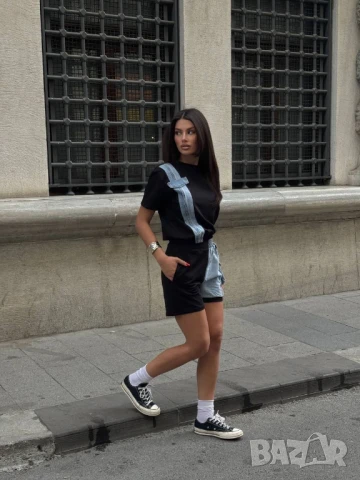 памучни дамски екипи с деним , снимка 6 - Спортни екипи - 50777008