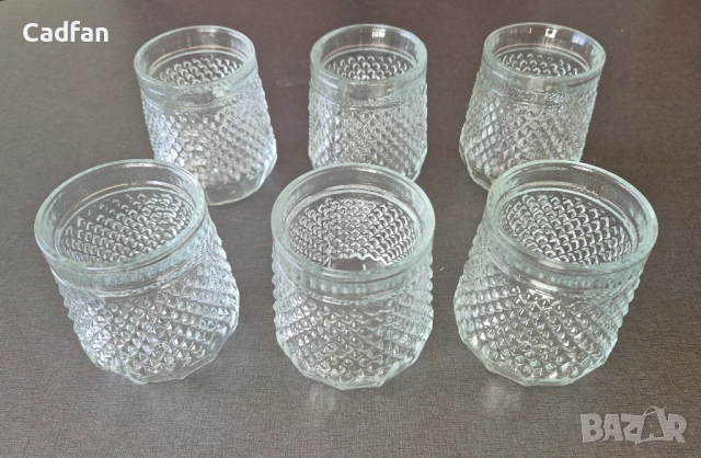 Стъклени чаши и сет оливерник оловен кристал, снимка 3 - Чаши - 51524482