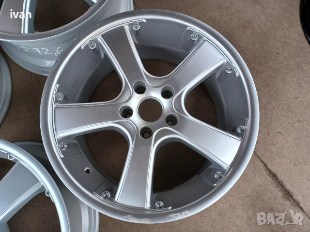 4 бр. чисто нови алуминиеви джанти 17 цола 5x108, централен отвор 72.6 , ET35, 8J, снимка 6 - Гуми и джанти - 51542785