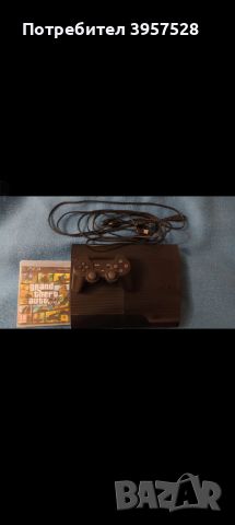 Playstation 3 + игра Grand Theft Auto V (GTA5), снимка 1 - PlayStation конзоли - 45407237
