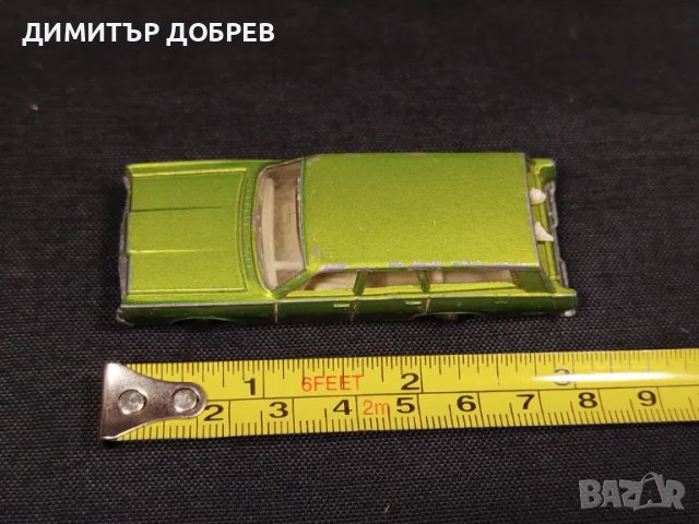 СТАРА РЕТРО МЕТАЛНА КОЛИЧКА MATCHBOX ENGLAND MERCURY, снимка 7 - Колекции - 47338693