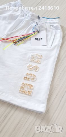 MSGM Milano Made in Italy Cotton Short Mens Size L НОВО! ОРИГИНАЛ! Мъжки Къси Панталони! , снимка 1 - Къси панталони - 45545391