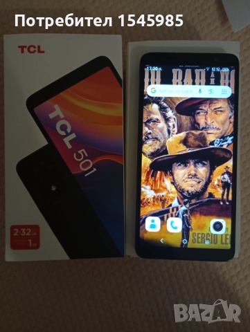 Телефон TCL чисто нов, снимка 3 - Телефони с две сим карти - 51644650