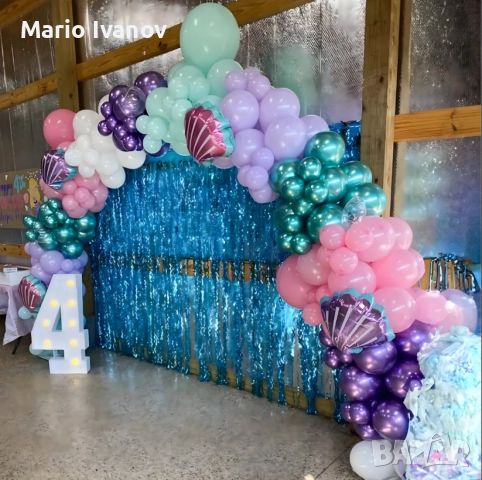Комплект балони – 97 елемента за приказна декорация, снимка 10 - Други - 52844402