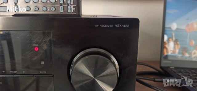 Pioneer VSX-422 -K HDMI дистанционно , снимка 4 - Ресийвъри, усилватели, смесителни пултове - 53761727