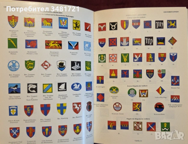 Справочник - армейски отличия и медали / Rang- und Ehrenabzeichen der Armeen seit 1945, снимка 6 - Енциклопедии, справочници - 53251895