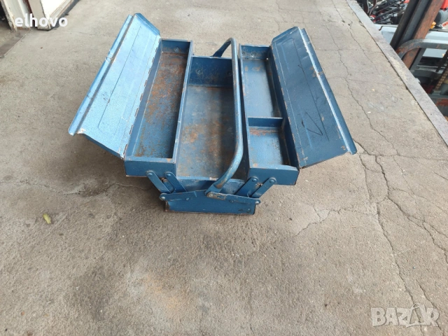 Метална кутия за инструменти#1, снимка 4 - Куфари с инструменти - 53453768