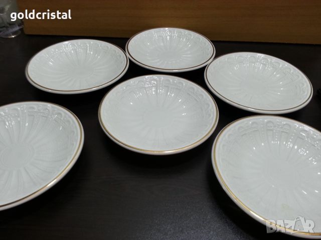 Руски порцелан чинии , снимка 2 - Антикварни и старинни предмети - 46419226