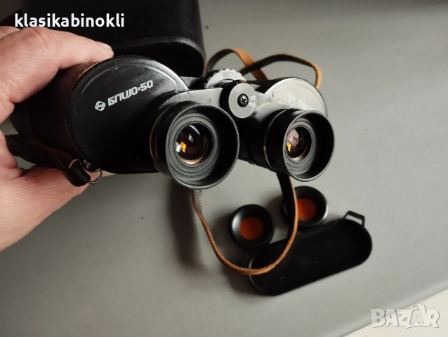 ТОП Съветски Бинокъл БПЦ 10 х 50 --TENTO--MADE IN СССР, снимка 3 - Екипировка - 52233145