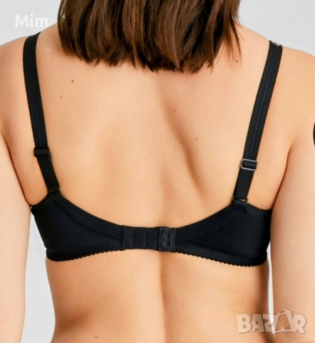  Prima Donna 95 E Черен сутиен с богата бродерия , снимка 3 - Бельо - 52461765