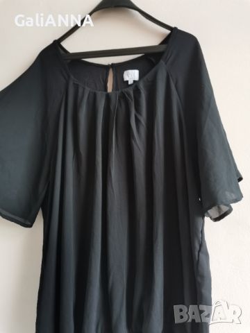 СТРАХОТНА ТУНИКА С ТЮЛ 3XL-4XL, снимка 3 - Туники - 46116088