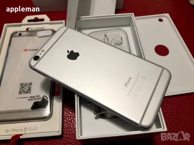 Apple iPhone 6s Plus 64Gb Silver Фабрично отключен, снимка 4 - Apple iPhone - 47078956