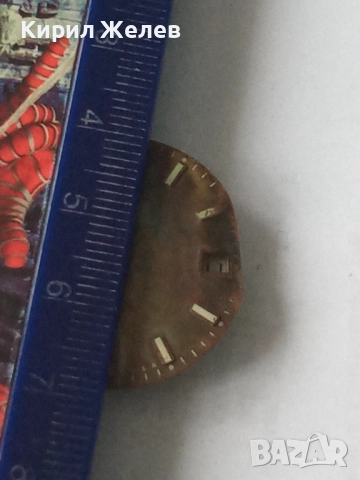 Механизъм с циферблат от стар ръчен часовник 52112, снимка 9 - Мъжки - 52260980