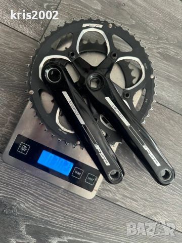 Aлуминиеви Курбели, FSA Vero 2x Crankset 50/34T, снимка 2 - Части за велосипеди - 53643023