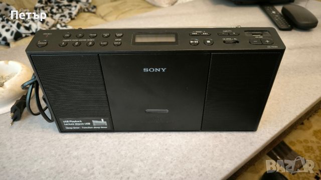   Sony ZS-PE60 работи и на батерии , снимка 1 - Аудиосистеми - 45838532