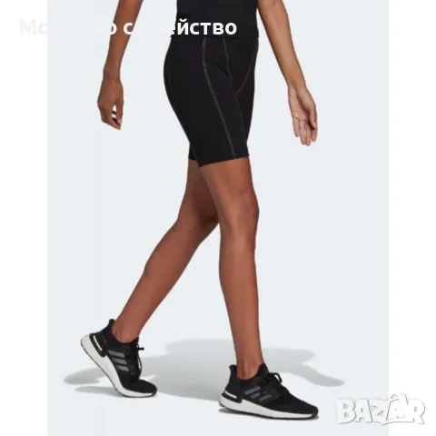 Дамски клин ADIDAS Sportswear SuperHer Shorts Black, снимка 2 - Клинове - 48699574