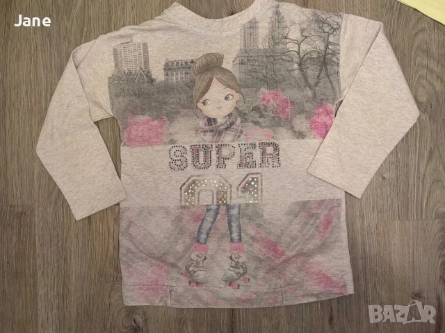 Лот блузки размер 128 , цена 20 лв общо, снимка 2 - Детски комплекти - 52513417