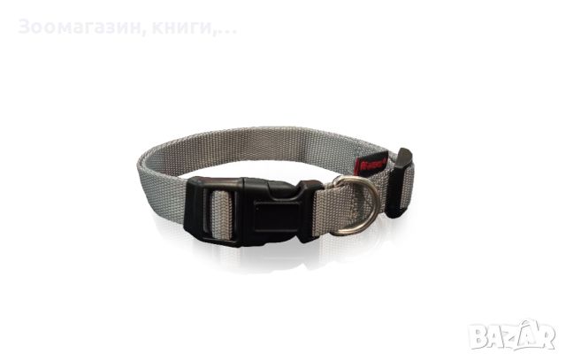 Нашийник за куче XS и S Pet Interest Plain Line Collars Grey, снимка 1 - За кучета - 46200894