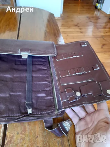 Стара командирска,офицерска чанта #20, снимка 6 - Антикварни и старинни предмети - 50290632