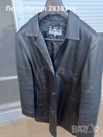 Дамско яке естествена кожа от Италия, снимка 5 - Якета - 51641963