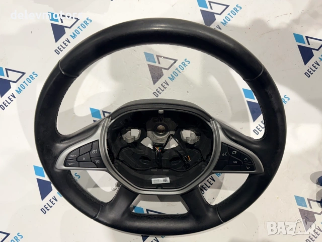 484007828R кожен мултифункционален волан от Dacia Sandero 3 1.0 TCe LPG двигател H4DF480, 91 кс., 5 , снимка 2 - Части - 53837232