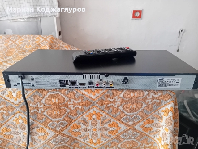 Отличен BluRay плеър Samsung., снимка 5 - Плейъри, домашно кино, прожектори - 52406819