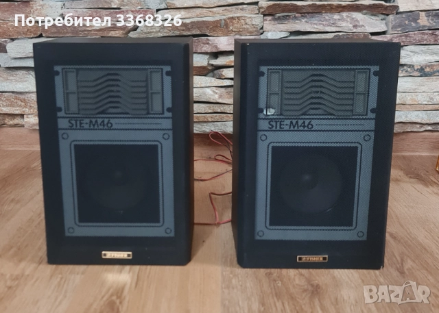 Fisher STE M46 + SOLID активен субуфер , снимка 3 - Тонколони - 51643009