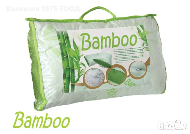 Възглавница Bamboo, снимка 3 - Възглавници - 46373116