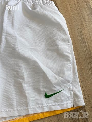  Оригинални бели мъжки къси панталони Nike ! S, снимка 5 - Къси панталони - 46248094