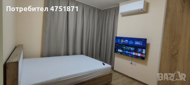 Тристаен обзаведен в бл.207 жк.Изгрев, Бургас, снимка 8 - Апартаменти - 53666195