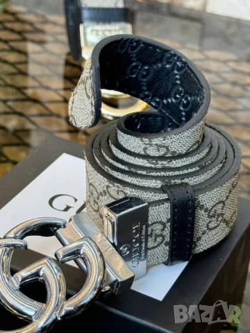 колани от естествена кожа в кутия gucci , снимка 7 - Колани - 50731655