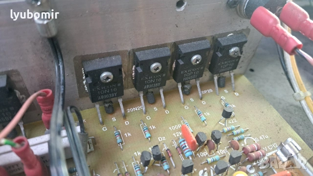 Mosfet крайно стъпало., снимка 9 - Ресийвъри, усилватели, смесителни пултове - 53416370