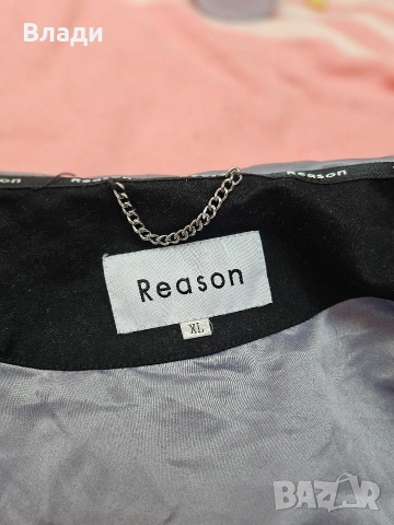 Мъжко яке REASON BRAND Affiliated Fishtail Parka в черно размер XL, снимка 8 - Якета - 53497148