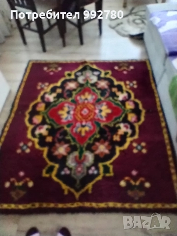 Китеник 100% вълна - 2 броя, снимка 2 - Покривки за легло - 51799390