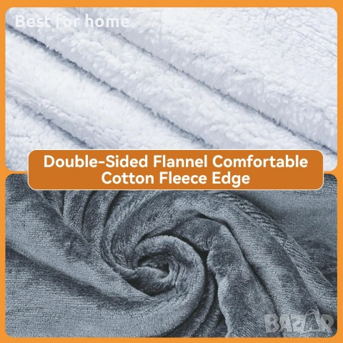 Електрическо отопляемо одеяло Olycism 200x180 см. с 9 нива на нагряване , снимка 7 - Олекотени завивки и одеяла - 53537649