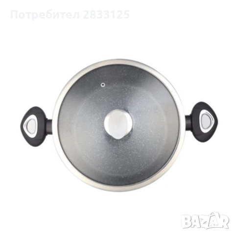 Комплект от 12 части - тенджери, тиган и подложки Edenberg EB-5613, снимка 2 - Съдове за готвене - 53878804