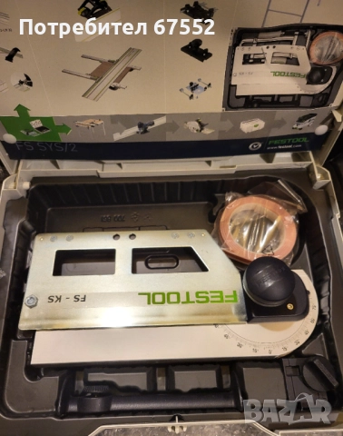 Аксесоар за рязане под ъгъл Festool FS-SYS/2 , неупотребяван. Цената е крайна!