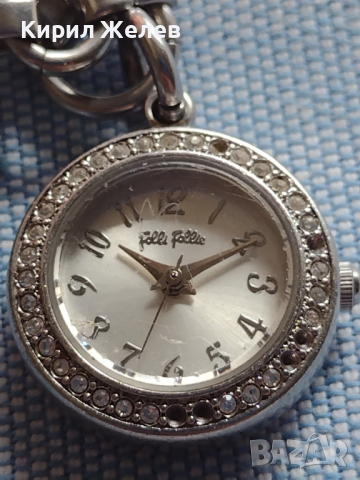 Елегантен дамски часовник гривна с кристали много красив стилен 43864, снимка 3 - Дамски - 45004357