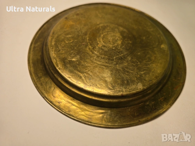 Винтидж чиния с орнаменти 19см Декоративна, снимка 7 - Антикварни и старинни предмети - 53576366