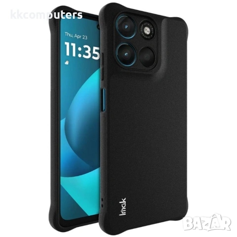 Защитен Калъф IMAK за Motorola Moto G67 Power 5G / G57 Power 5G - TPU, 4-ъглова защита, Защита на Ка