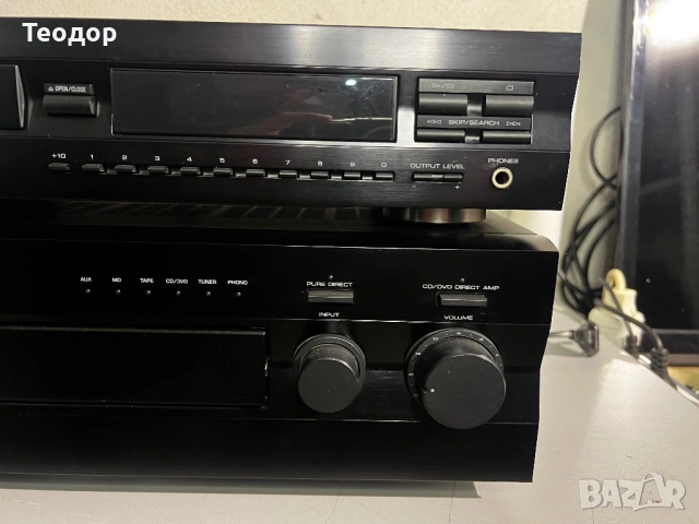 Стерео усилвател Yamaxa AX-496 и CD Player Yamaxa CDX-493, снимка 5 - Аудиосистеми - 53714027