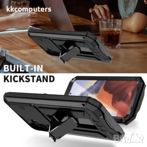 Samsung Galaxy S25+ 5G R-JUST Sliding Camera Удароустойчив/ Водоустойчив Калъф2 и Протектор, снимка 8 - Калъфи, кейсове - 51428378