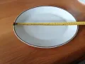 Супник с черпак,овално плато и чиния "Krone Qualitats Porcellan", снимка 13