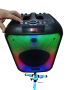 Bluetooh Karaoke Speaker NDR 102B - Красив LED високоговорител със 7 режима; 2 години гаранция, снимка 1 - Тонколони - 45385778